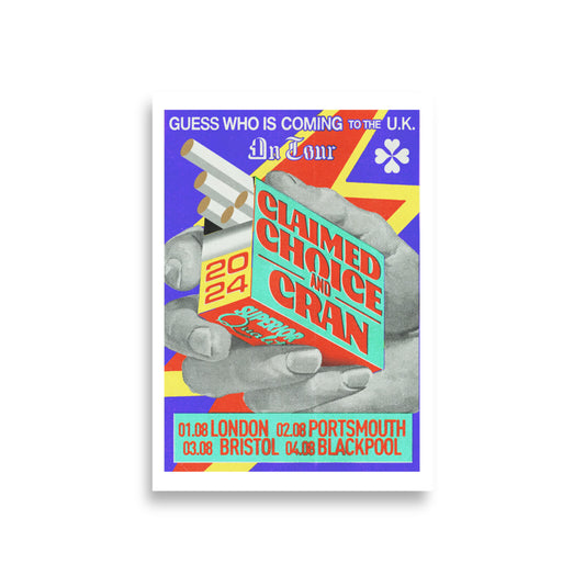 claimed choice cran uk tour poster
