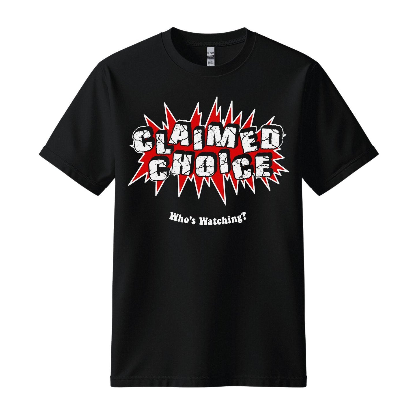 claimed choice t-shirt bish bash bosh