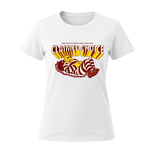 claimed choice t-shirt women prisoner