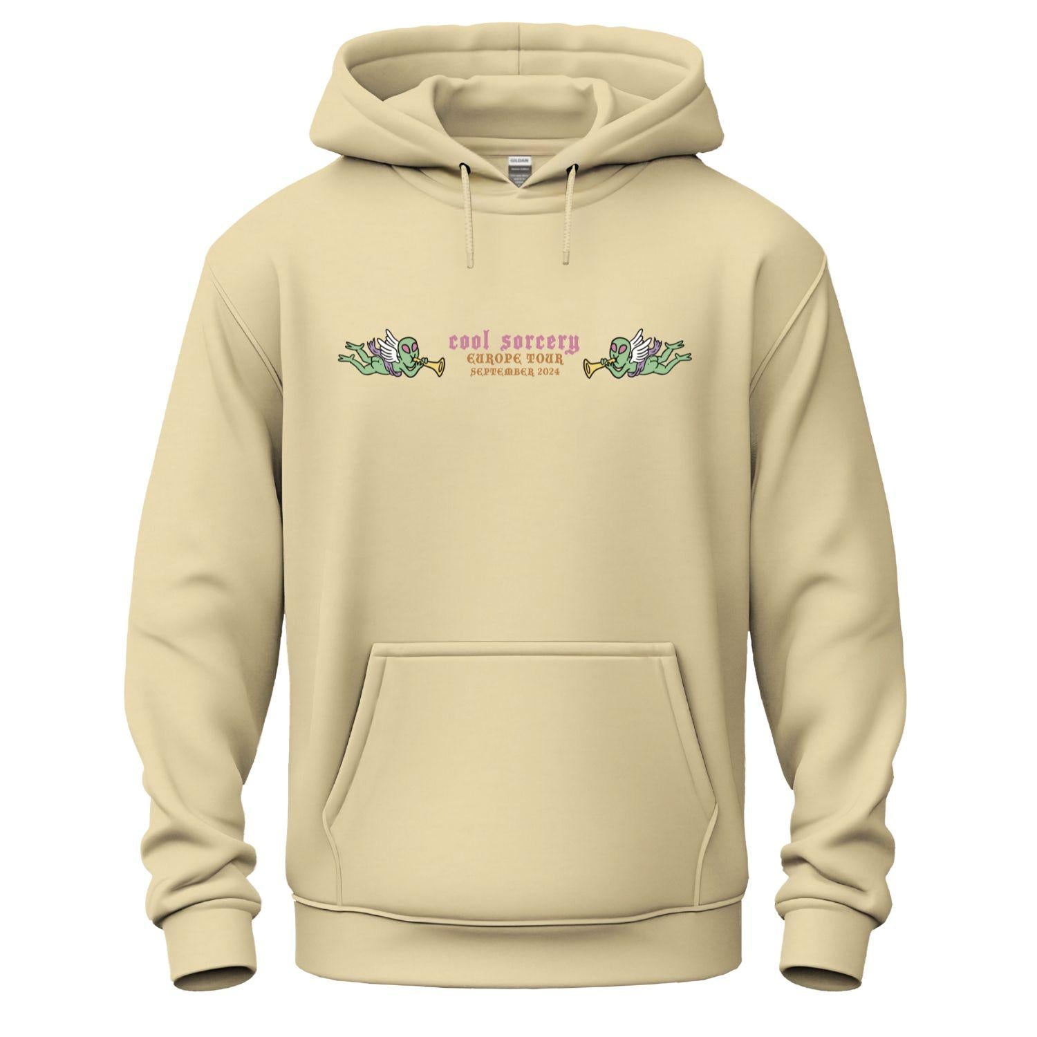cool sorcery hoodie euro tour beige