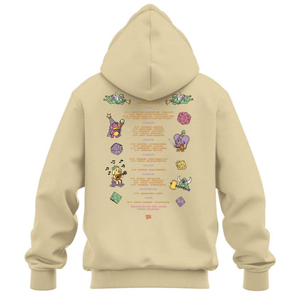 cool sorcery hoodie euro tour beige