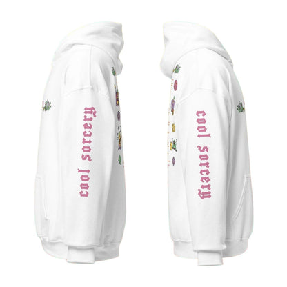 cool sorcery hoodie euro tour white