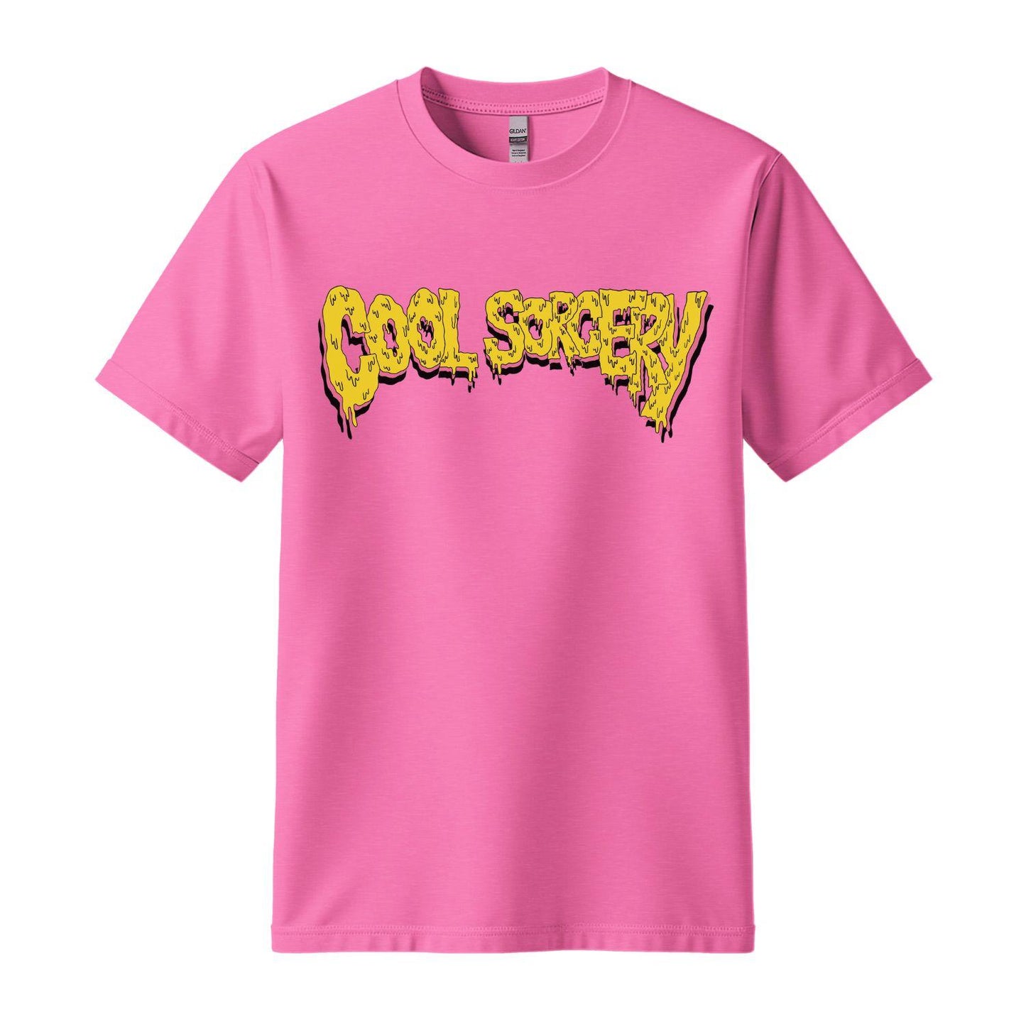 cool sorcery pink t-shirt