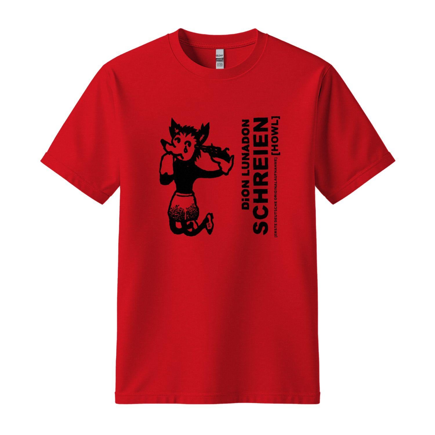 Dion Lunadon Schreien t-shirt