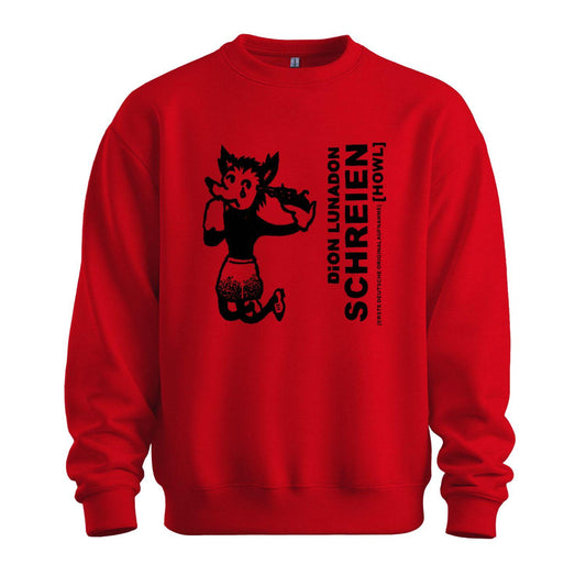 Dion lunadon schreien sweatshirt