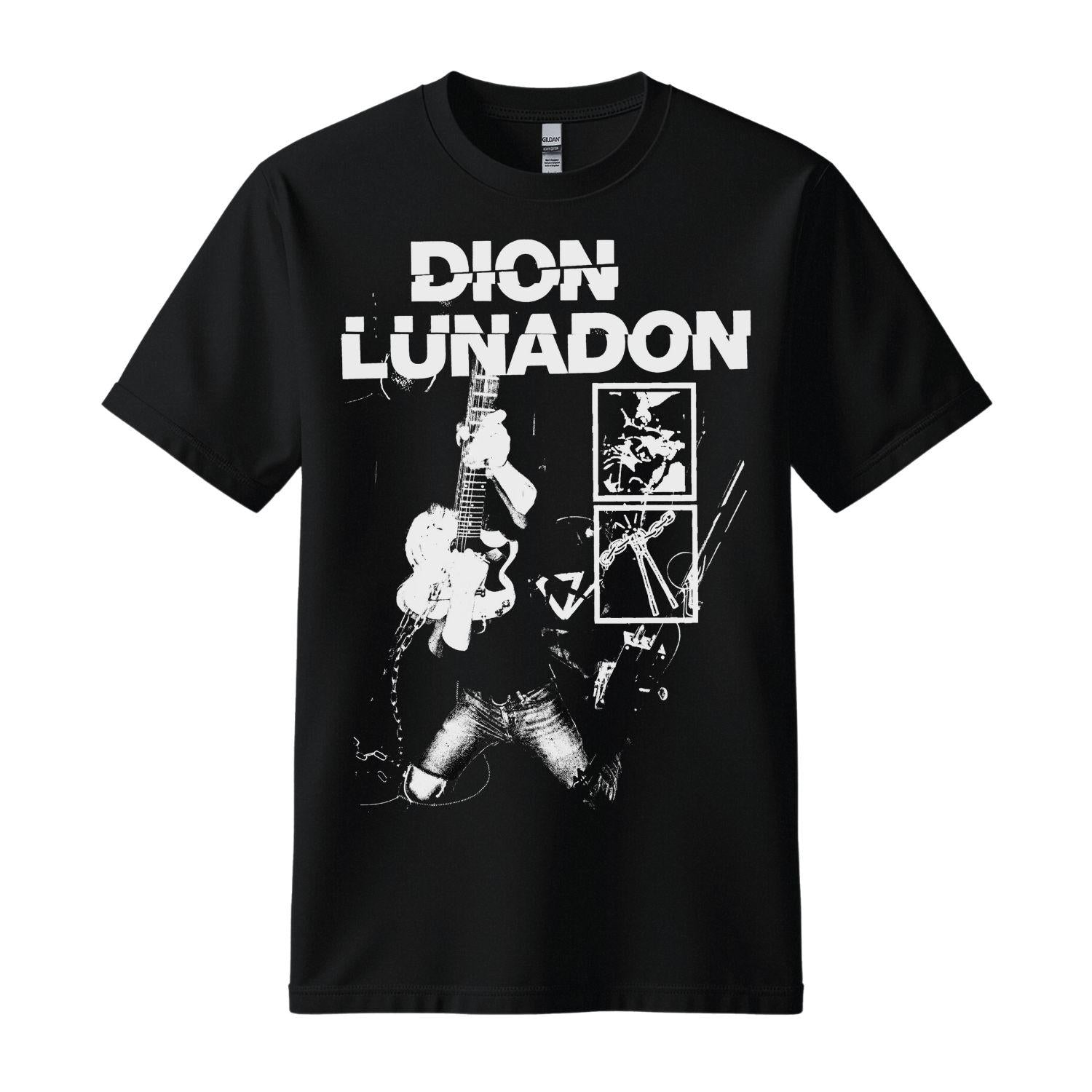 dion lunadon black t-shirt at the altar