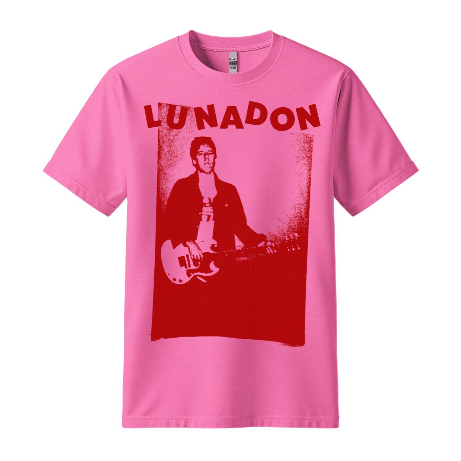 dion lunadon pink t-shirt