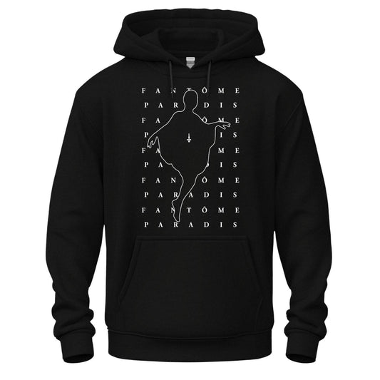 fantome paradis black hoodie ghost