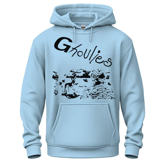 ghoulies light blue hoodie mummy