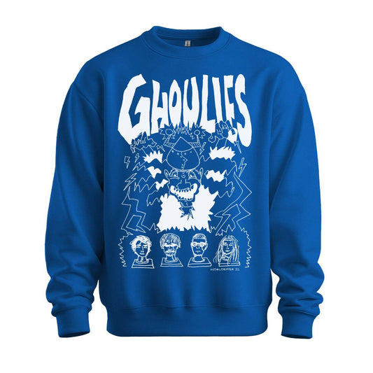 ghoulies sweatshirt blue halloween