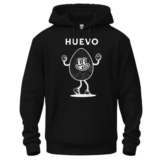 huevo hoodie black