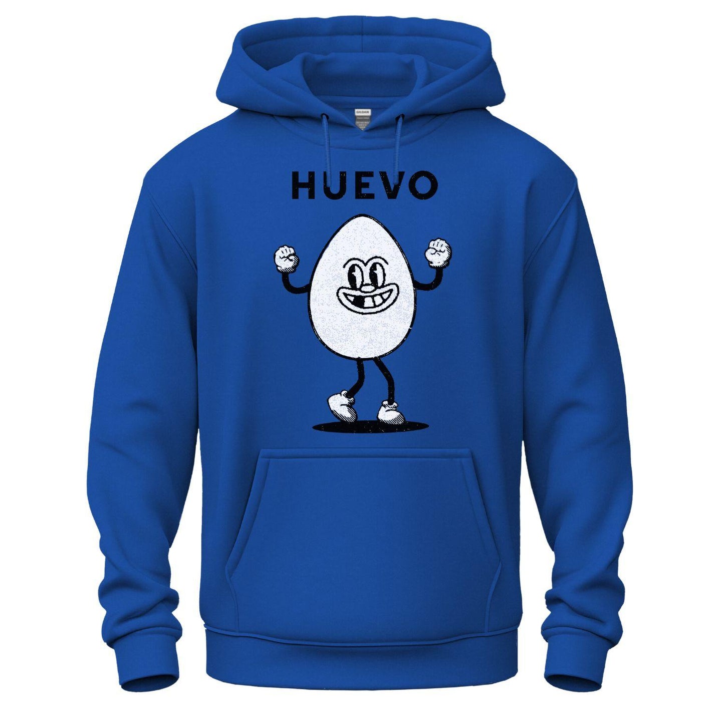 huevo hoodie blue