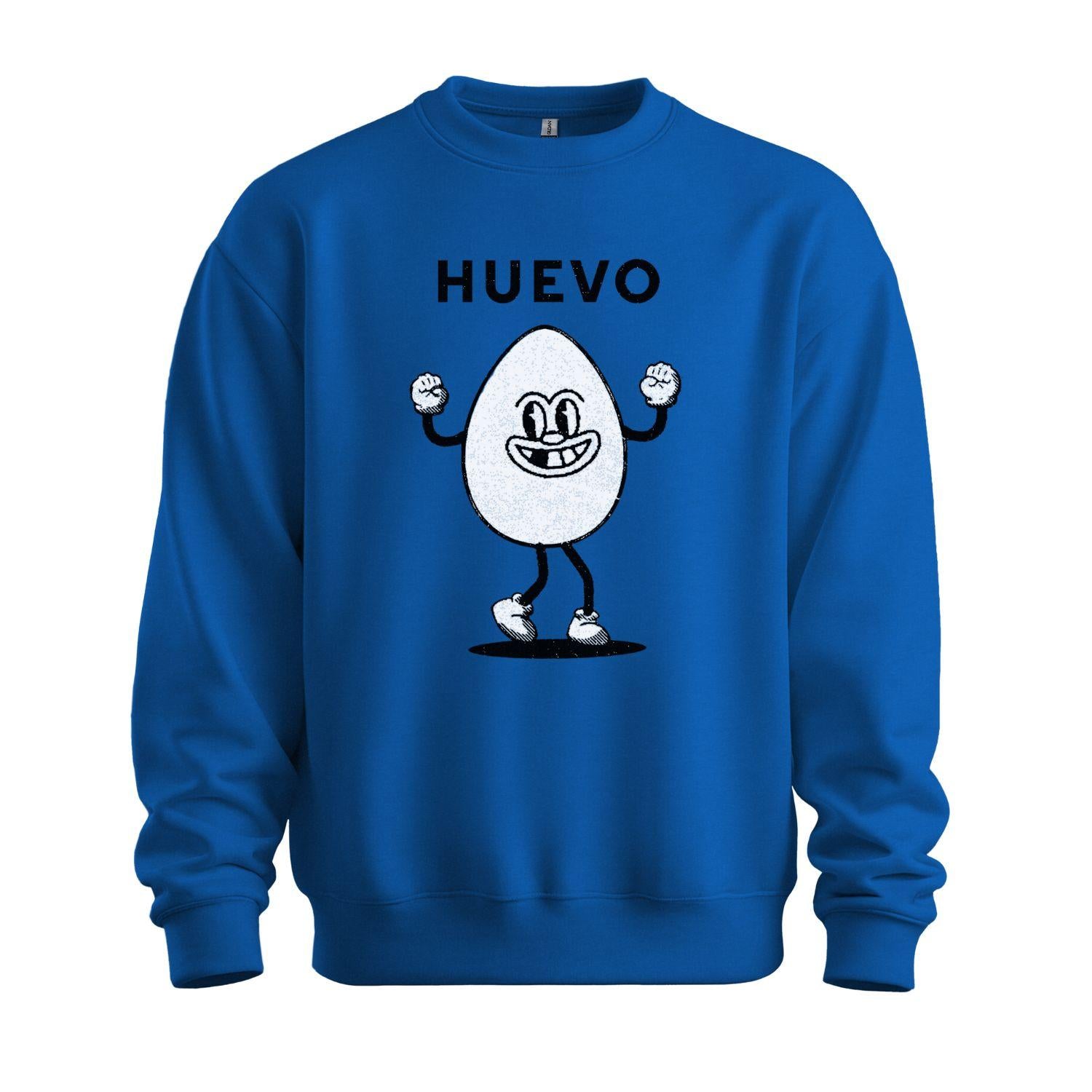 huevo blue sweatshirt