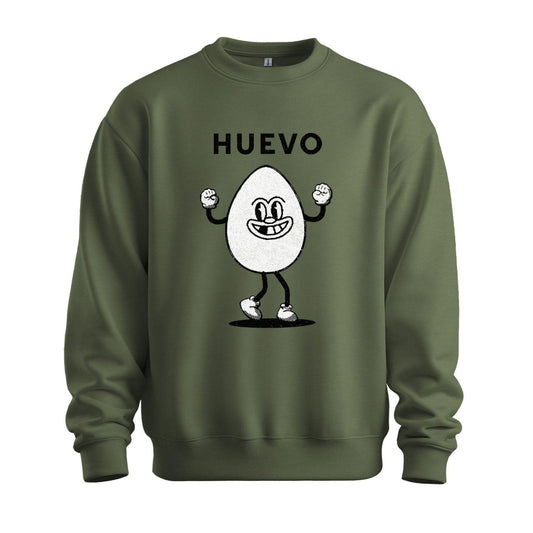 huevo sweatshirt military green