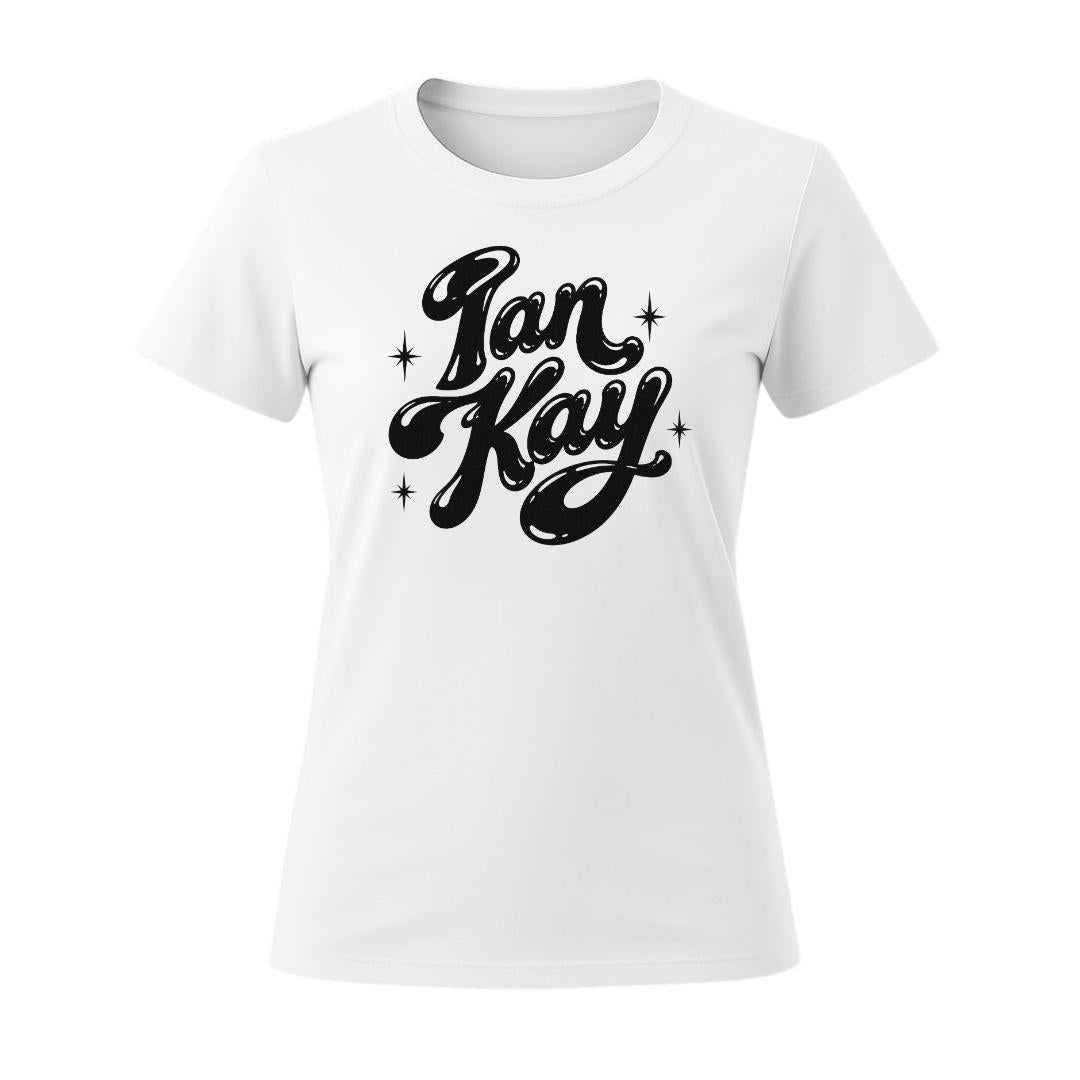 Ian Kay women's white t-shirt