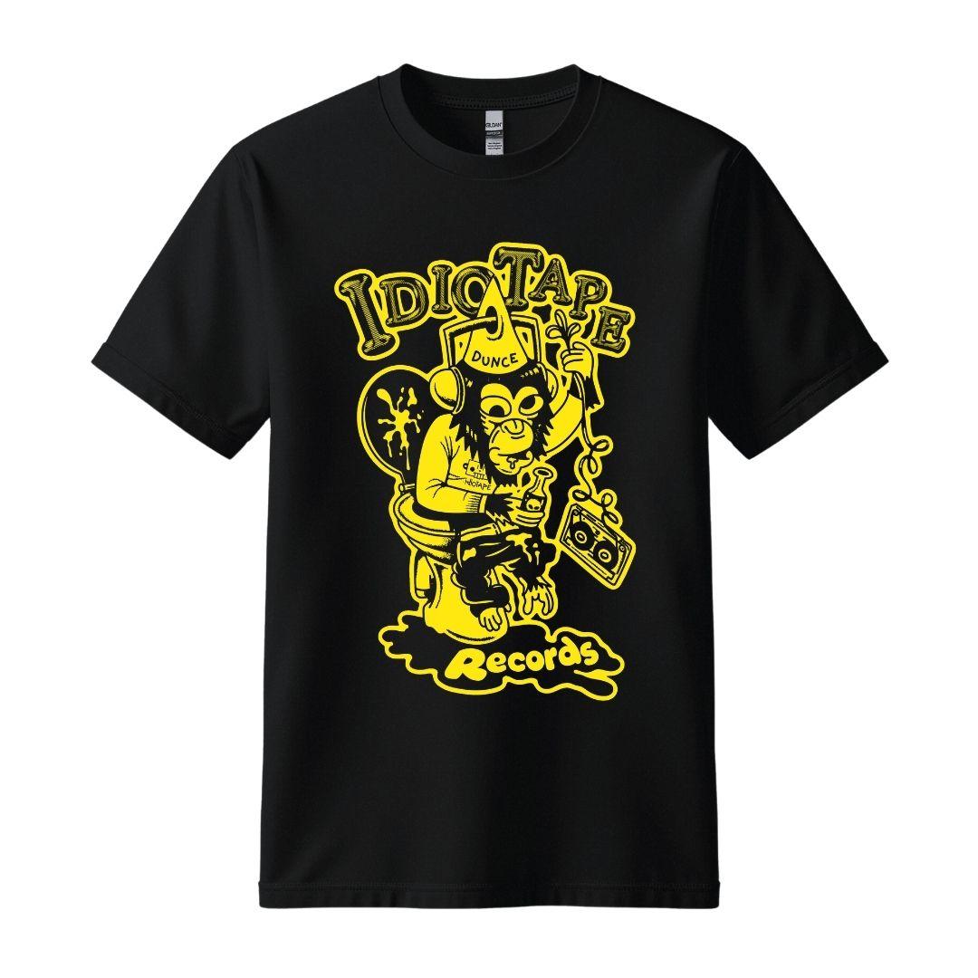 idiotape records black t-shirt