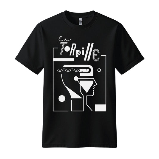 la torpille black t-shirt bar lyon france