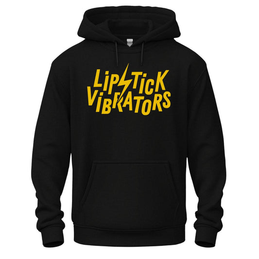 lipstick vibrators black hoodie 