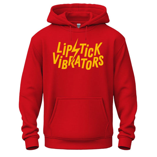 lipstick vibrators red hoodie