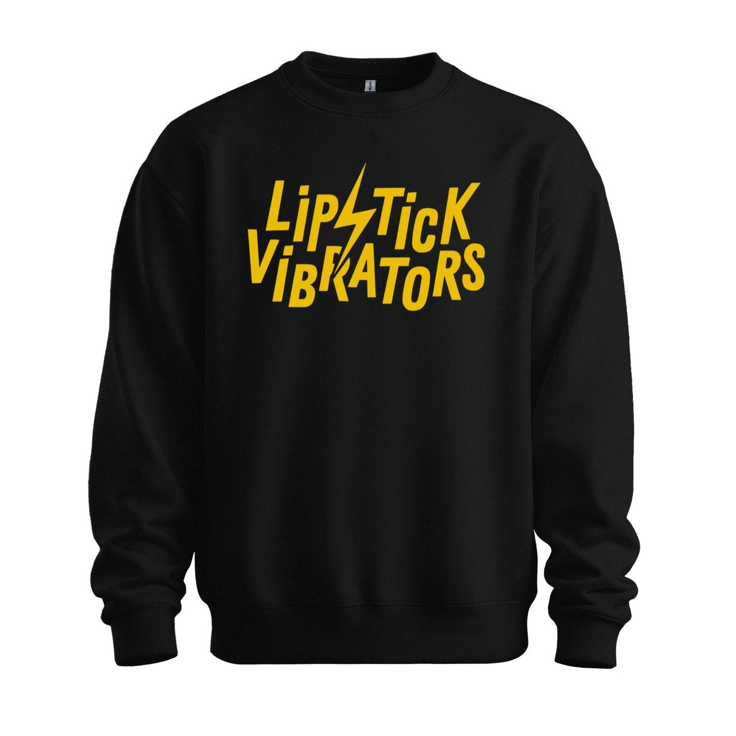 lipstick vibrators sweatshirt black