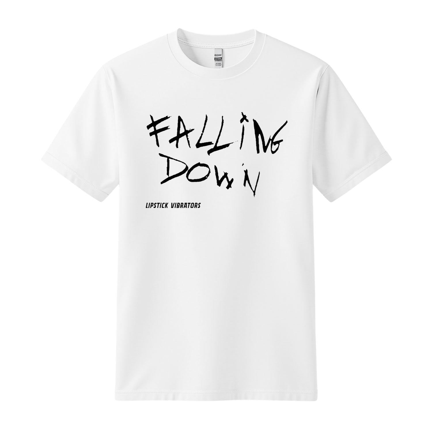 lipstick vibrators white t-shirt