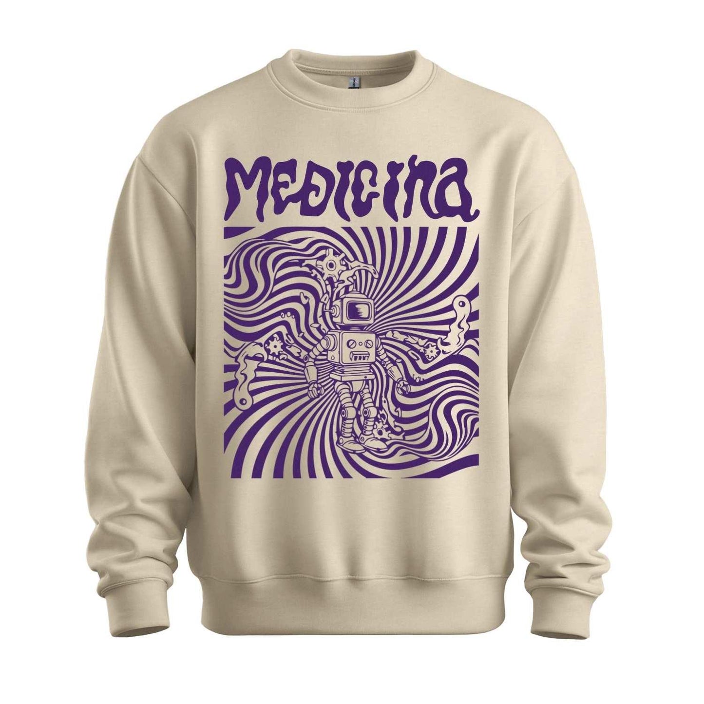 medicina beige sweatshirt