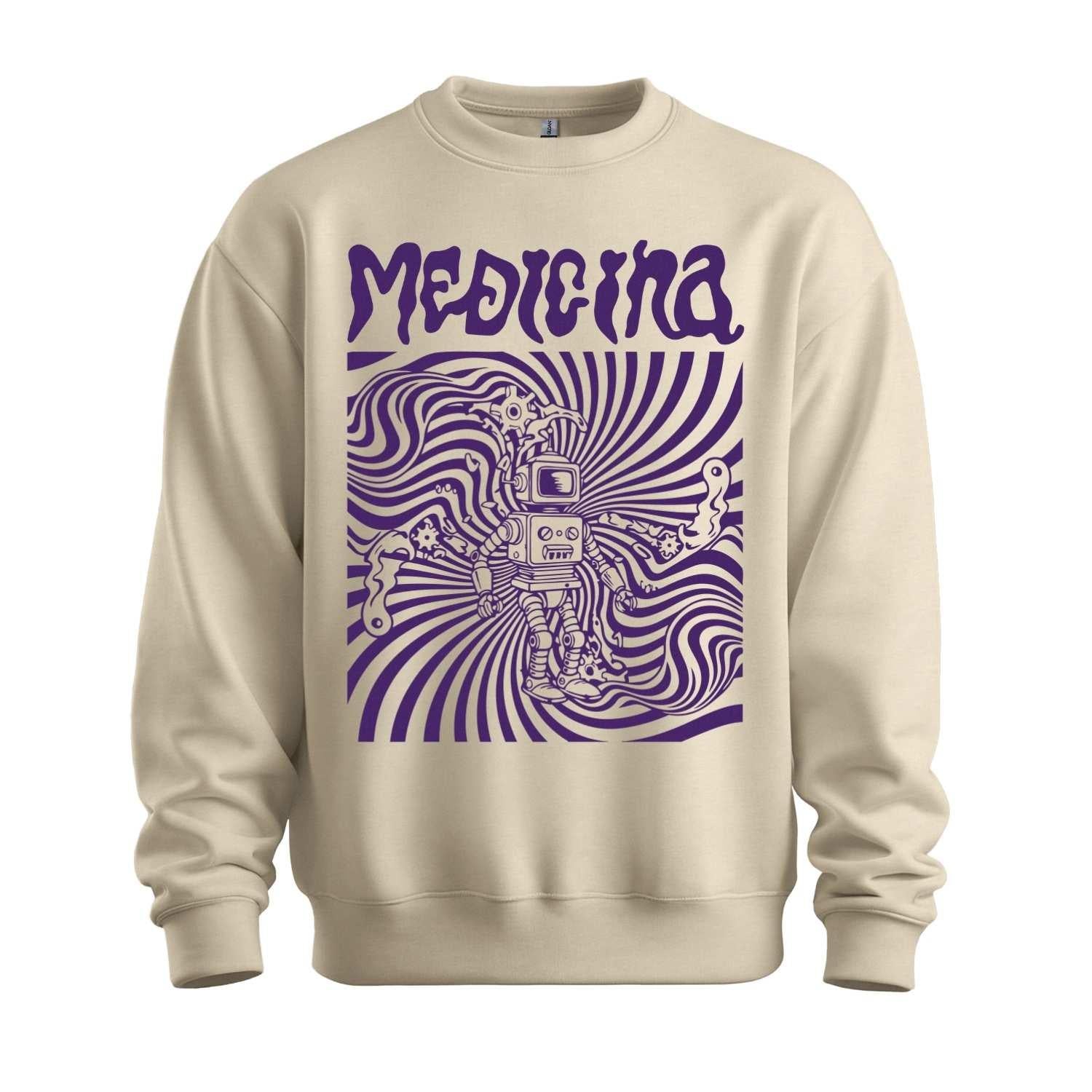 medicina beige sweatshirt