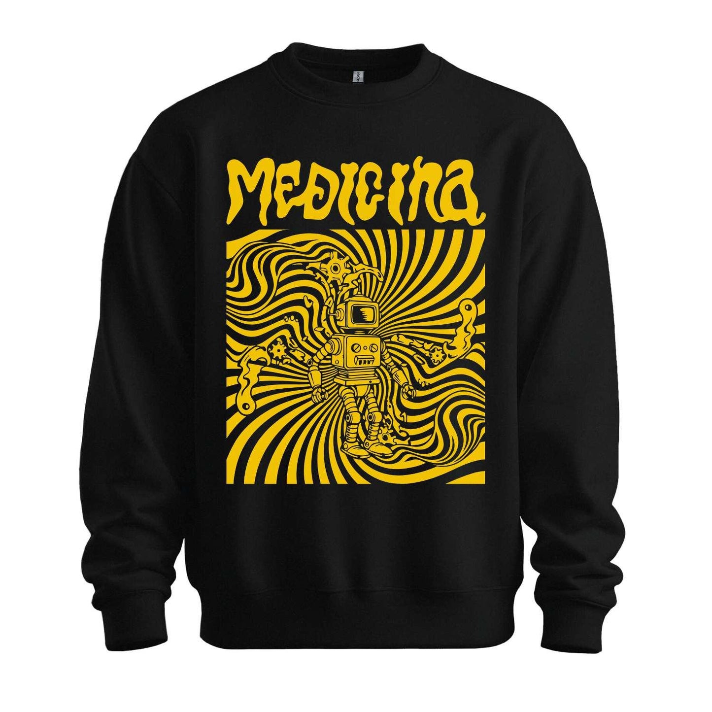 medicina black sweatshirt rock algeciras