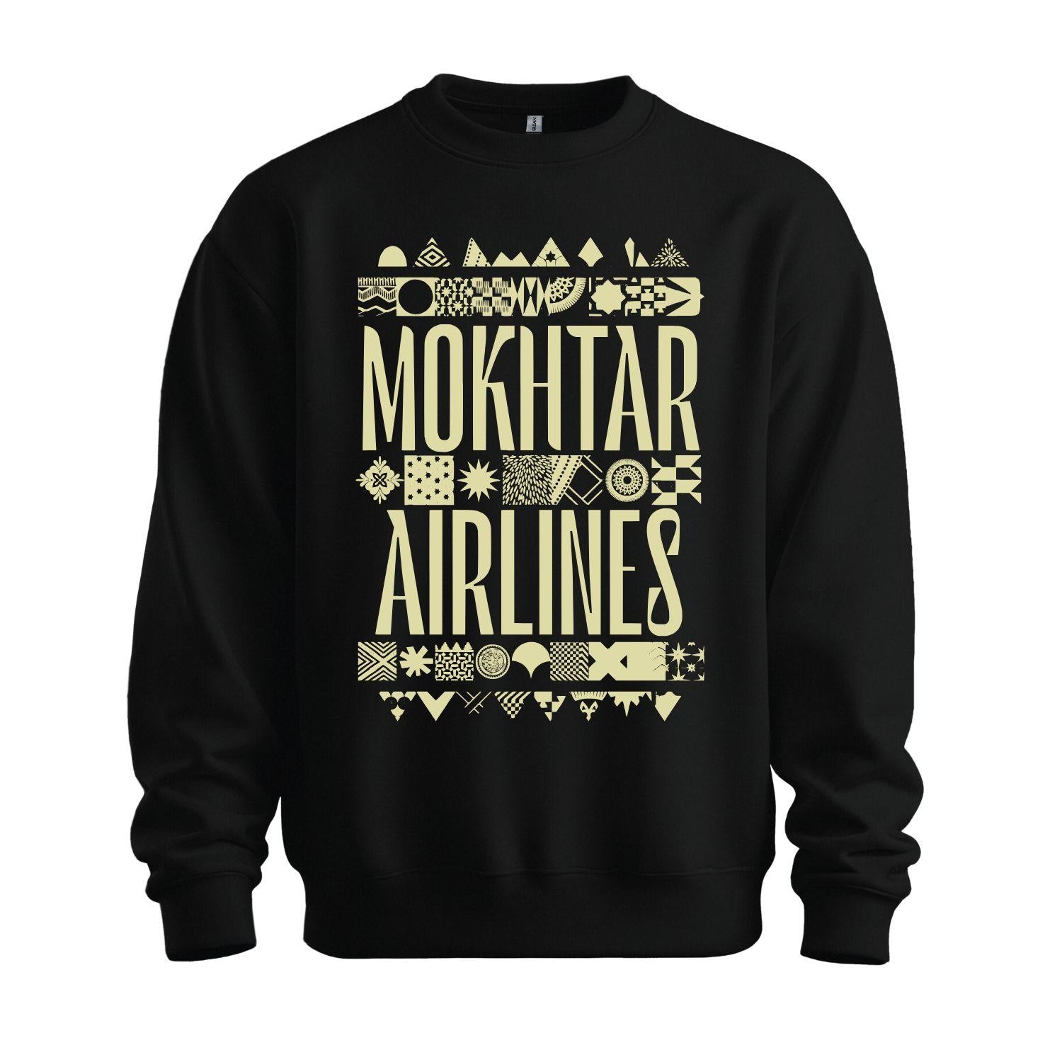 mokhtar black sweatshirt album design mokhtar airlines