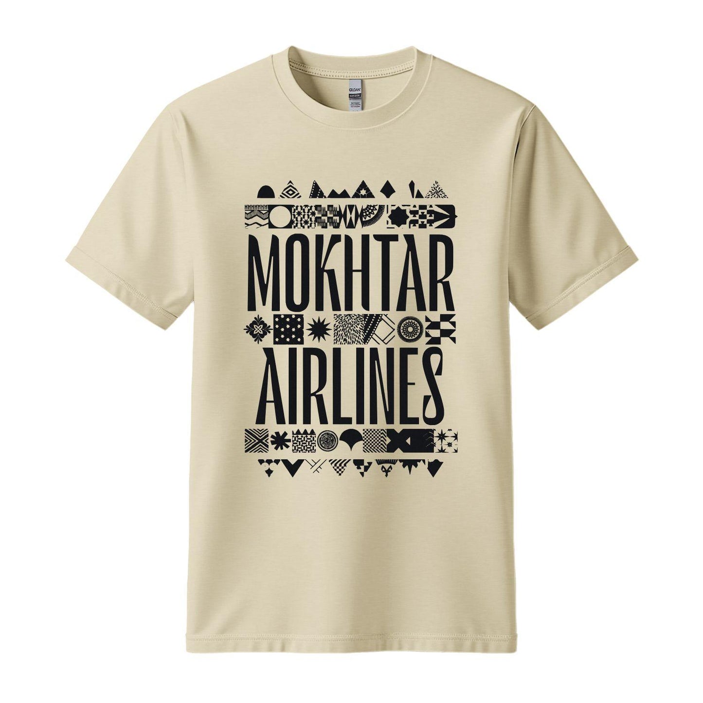 mokhtar t-shirt sand album mokhtar airlines