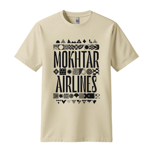 mokhtar t-shirt sand album mokhtar airlines