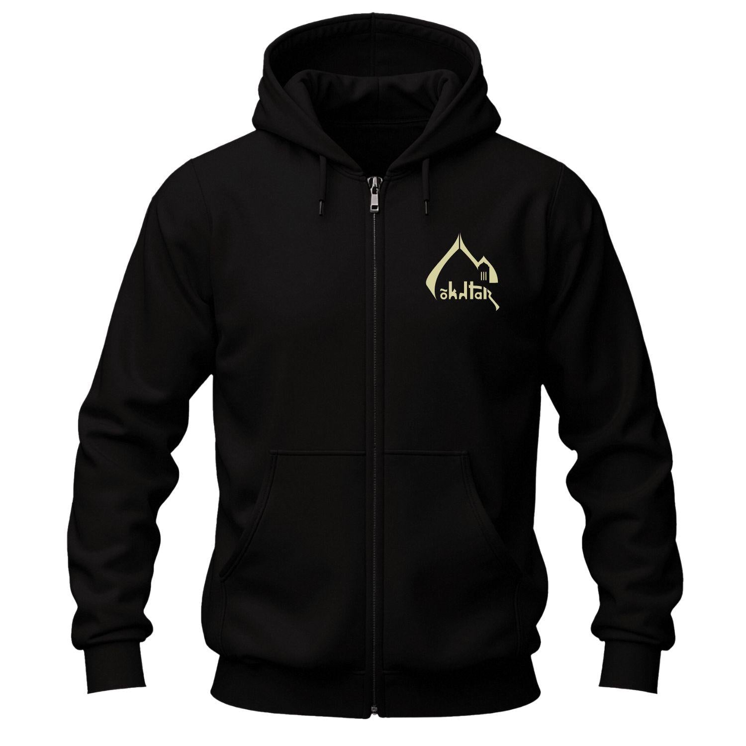 mokhtar black hoodie zip album design mokhtar airlines