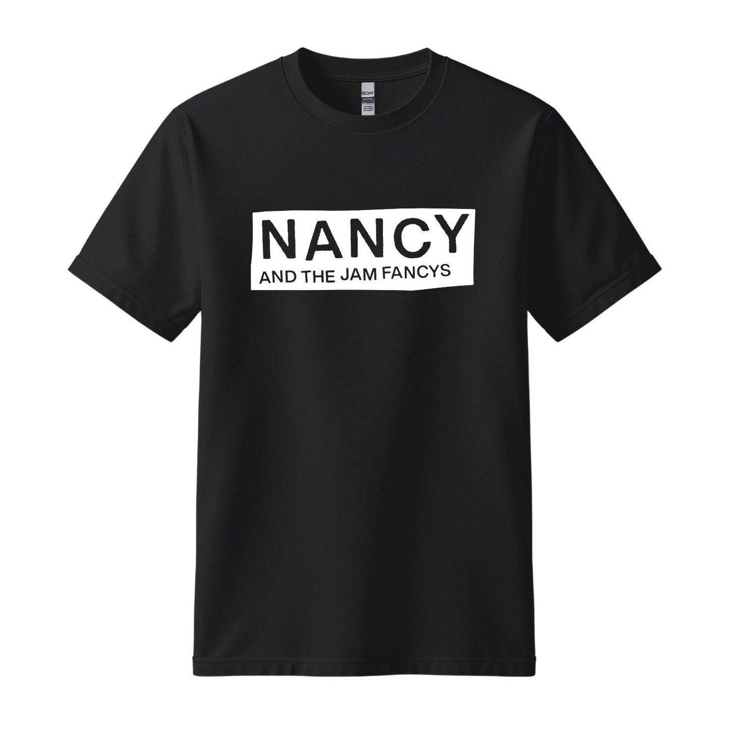Nancy and the Jam Fancys black t-shirt