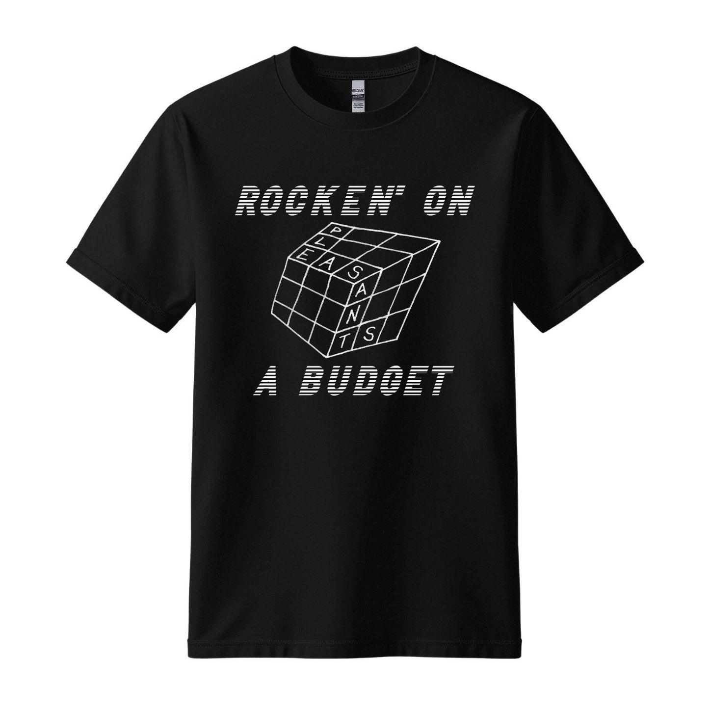 pleasants black t-shirt rocken on a budget