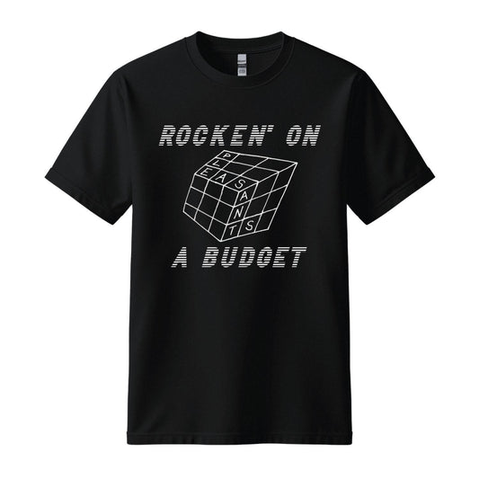 pleasants black t-shirt rocken on a budget