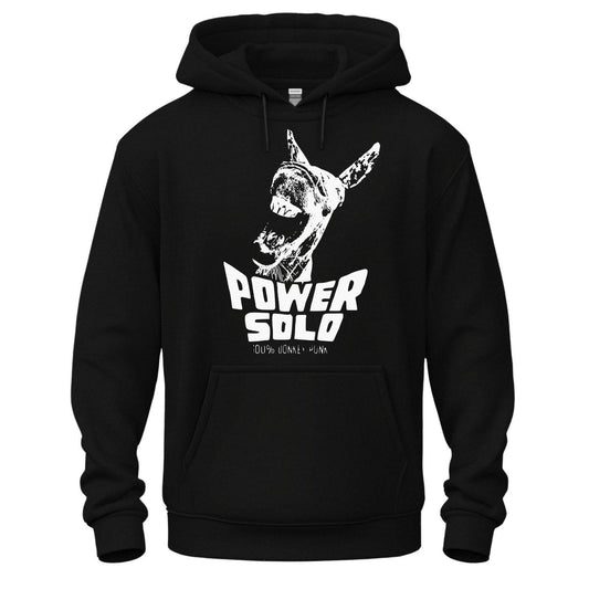 powersolo hoodie donkey punk black white