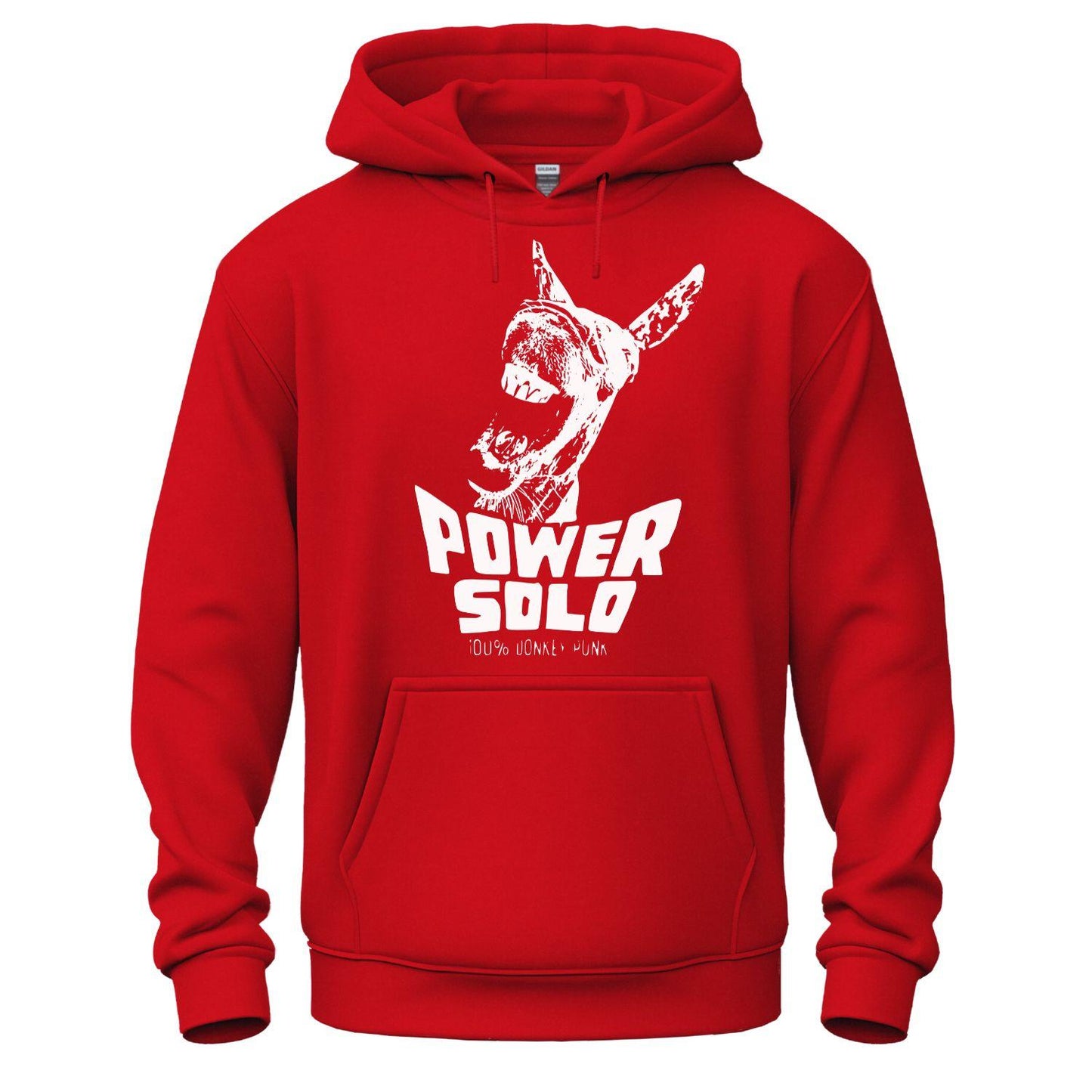 powersolo hoodie donkey punk red