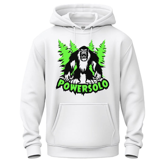powersolo hoodie sasquatch white
