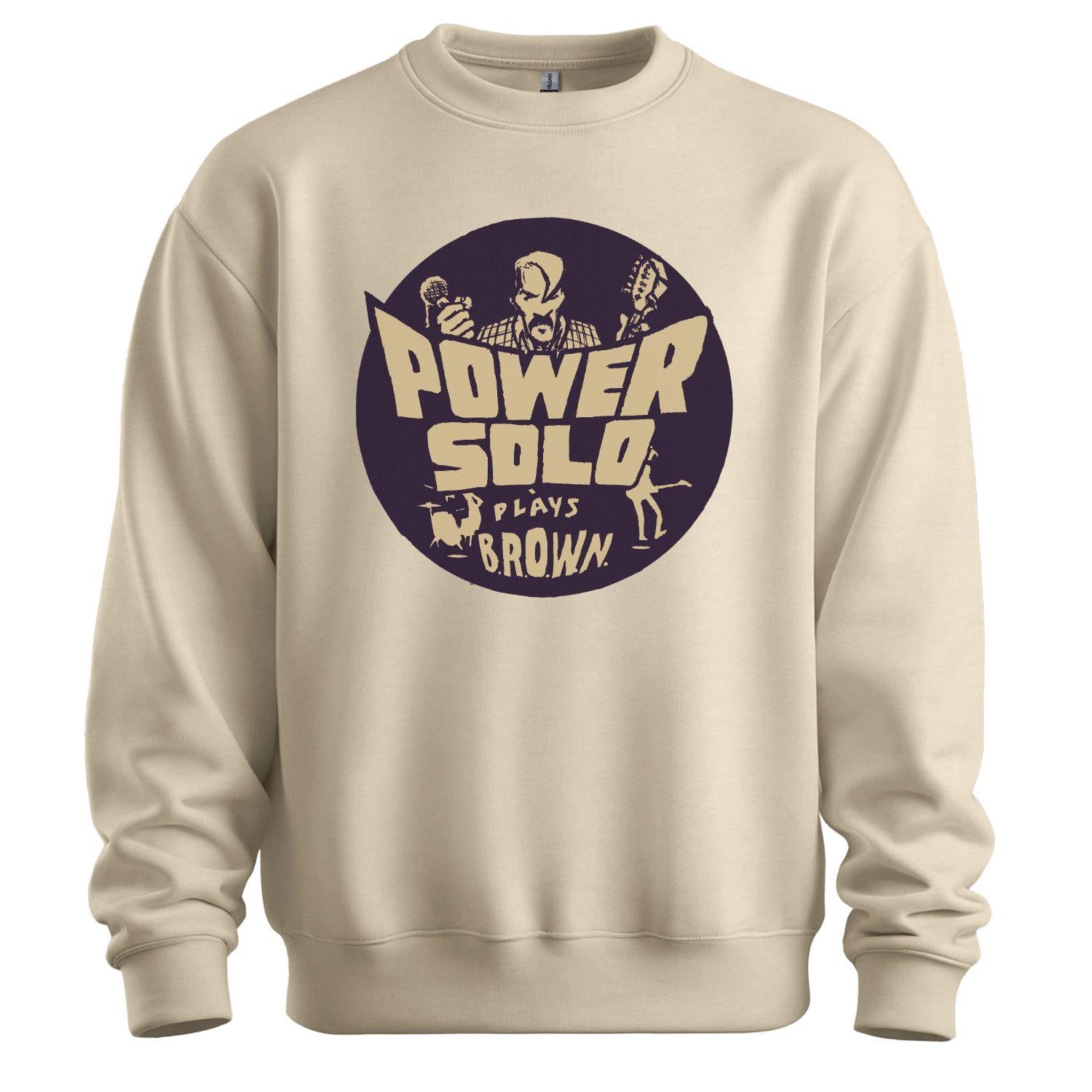 powersolo sweatshirt brown