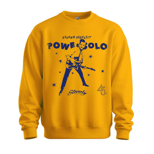 powersolo sweatshirt stereo yellow blue
