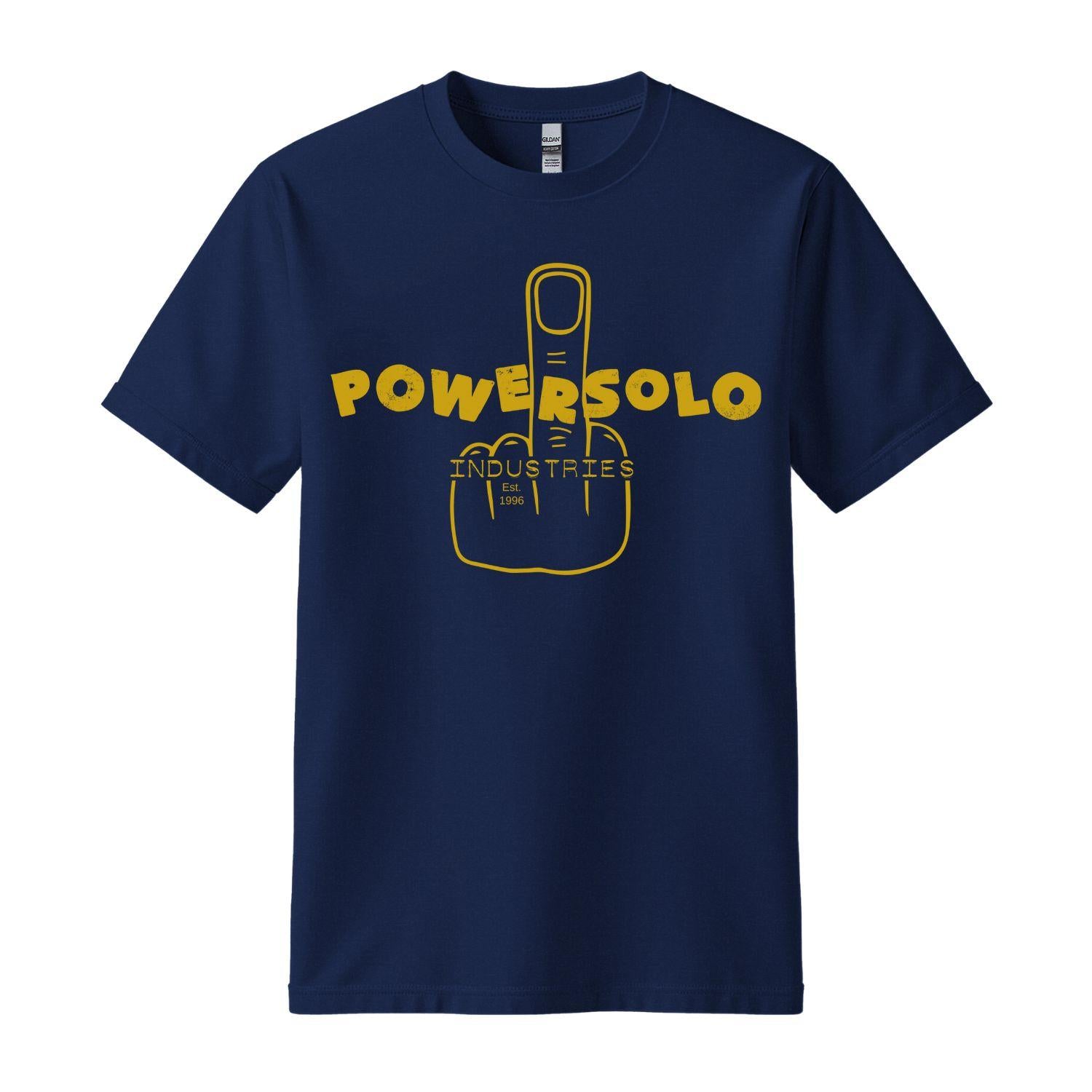powersolo t-shirt navy