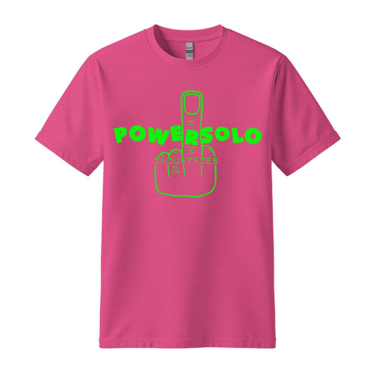 powersolo pink t-shirt industries