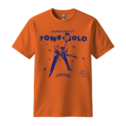 powersolo t-shirt stereo orange