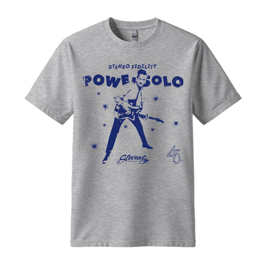 powersolo t-shirt stereo sport grey