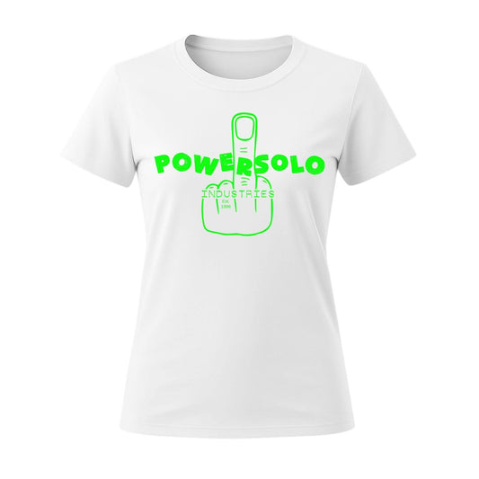 powersolo women white t-shirt