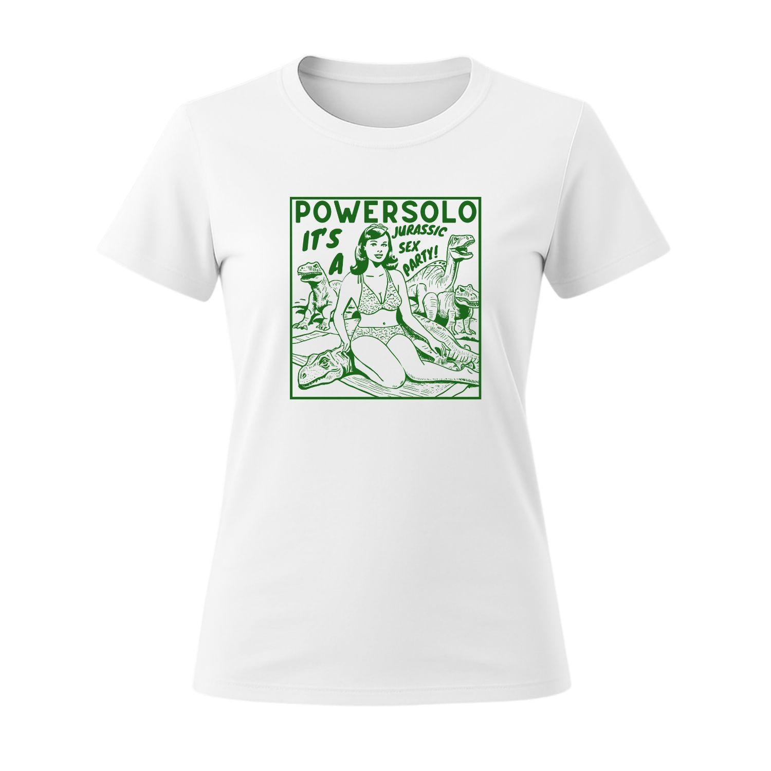 powersolo women t-shirt jurassic