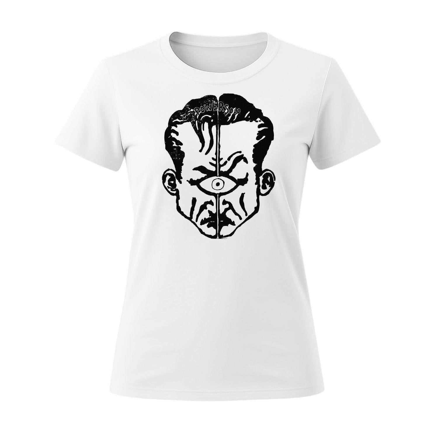 powersolo t-shirt white women sasquatch