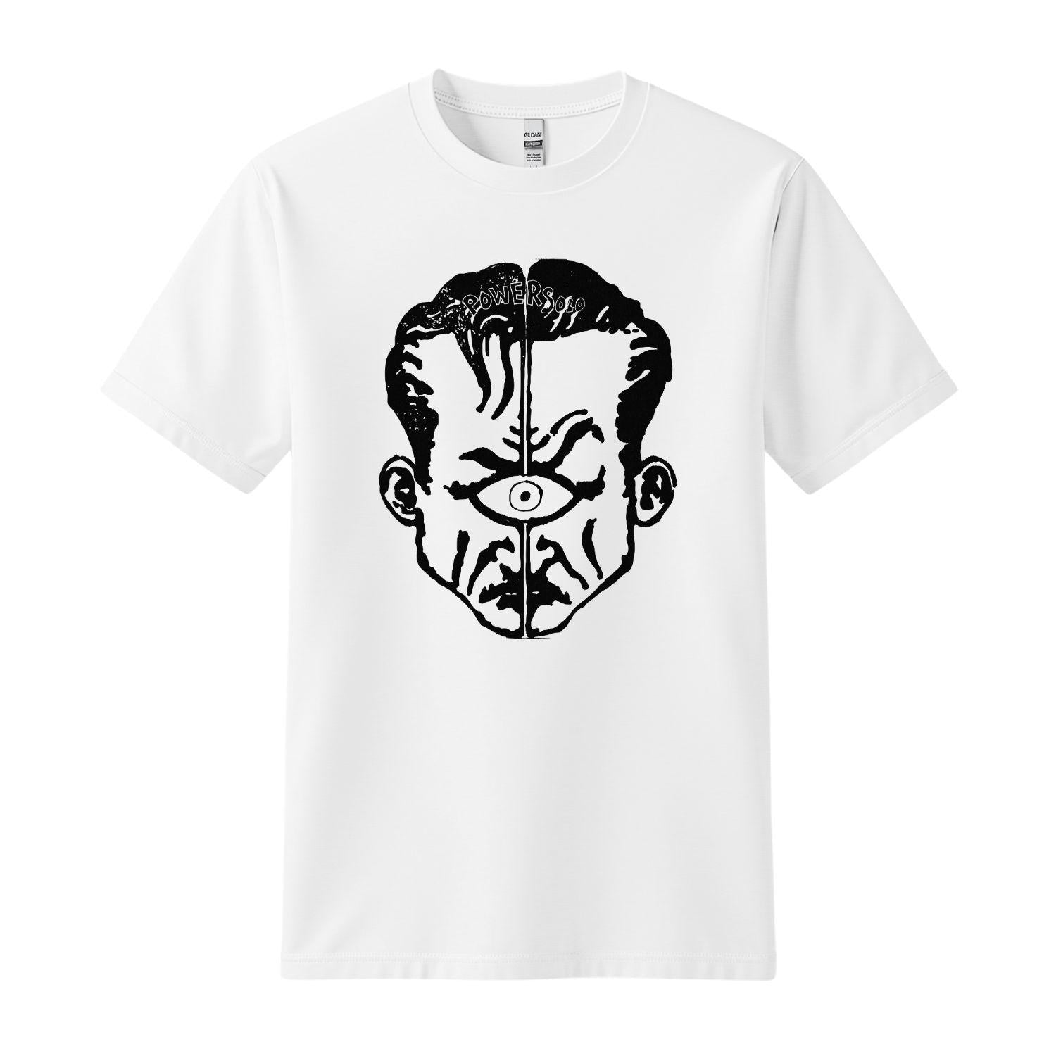 powersolo cyclop white t-shirt