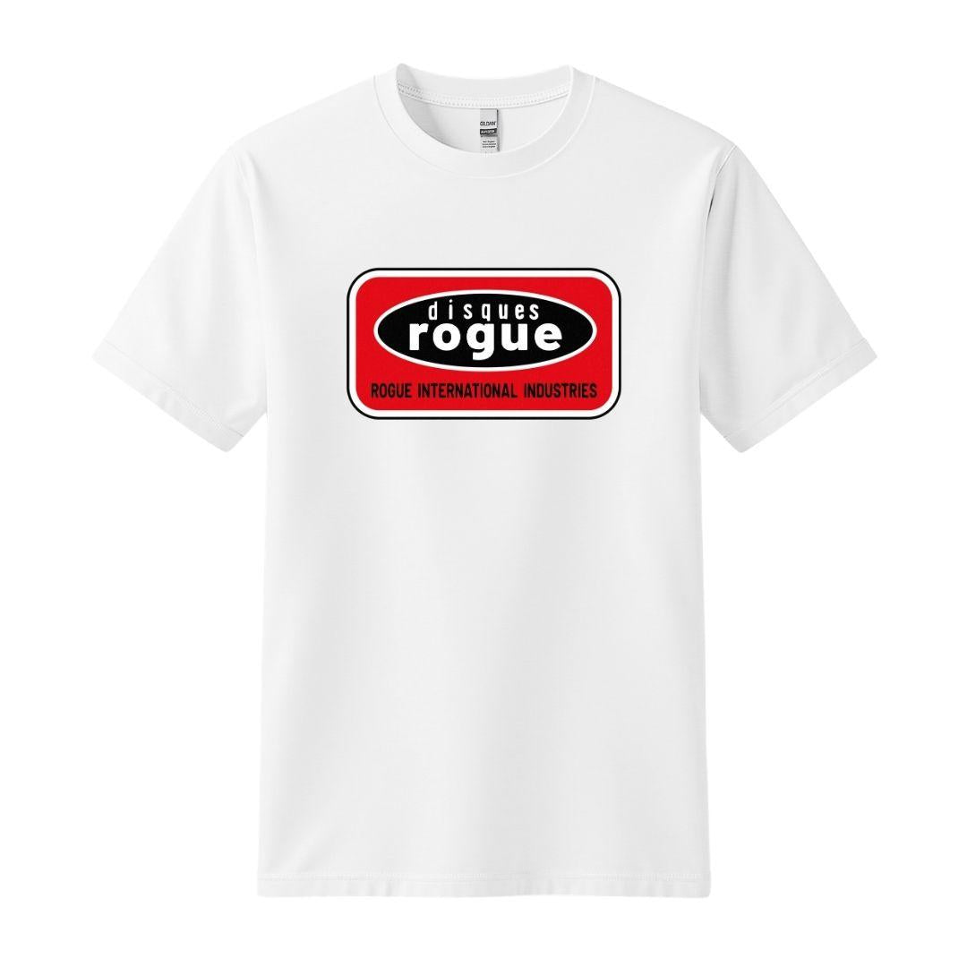 rogue records white t-shirt