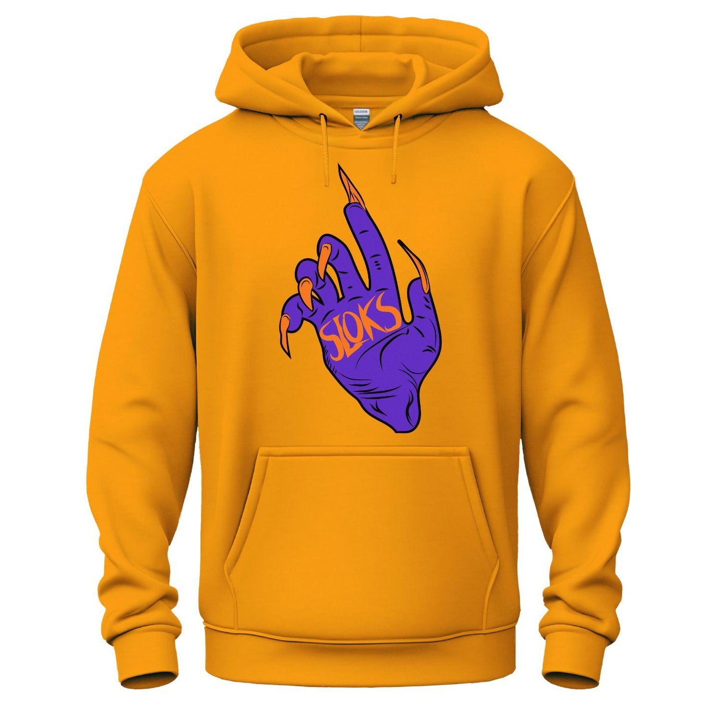 sloks hoodie devils hand